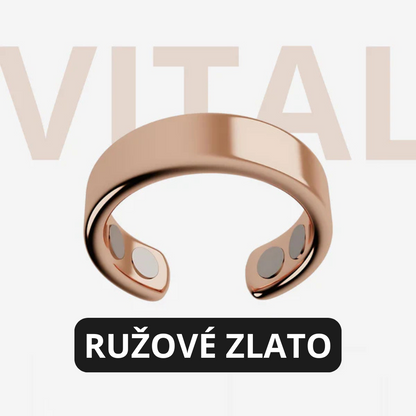 Vital© – Magnetoterapeutický prsteň